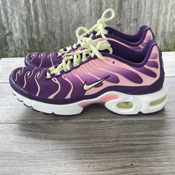 Nike‎ Air Max Plus TN Running Shoes Youth 7Y Lucky Charms Purple Sneakers AV7962 main image 2